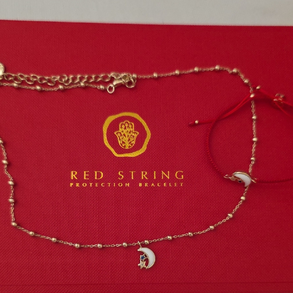 Silver Necklace and Bracelet Set